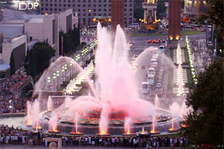 Barcelona Magic Fountains Wasserspiele