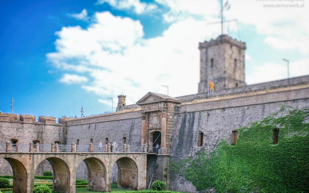 Montjuic Festung Eingang