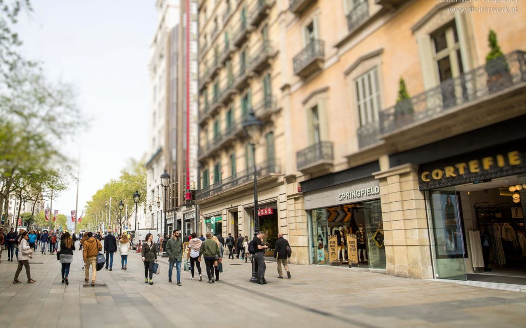Shopping in Barcelona