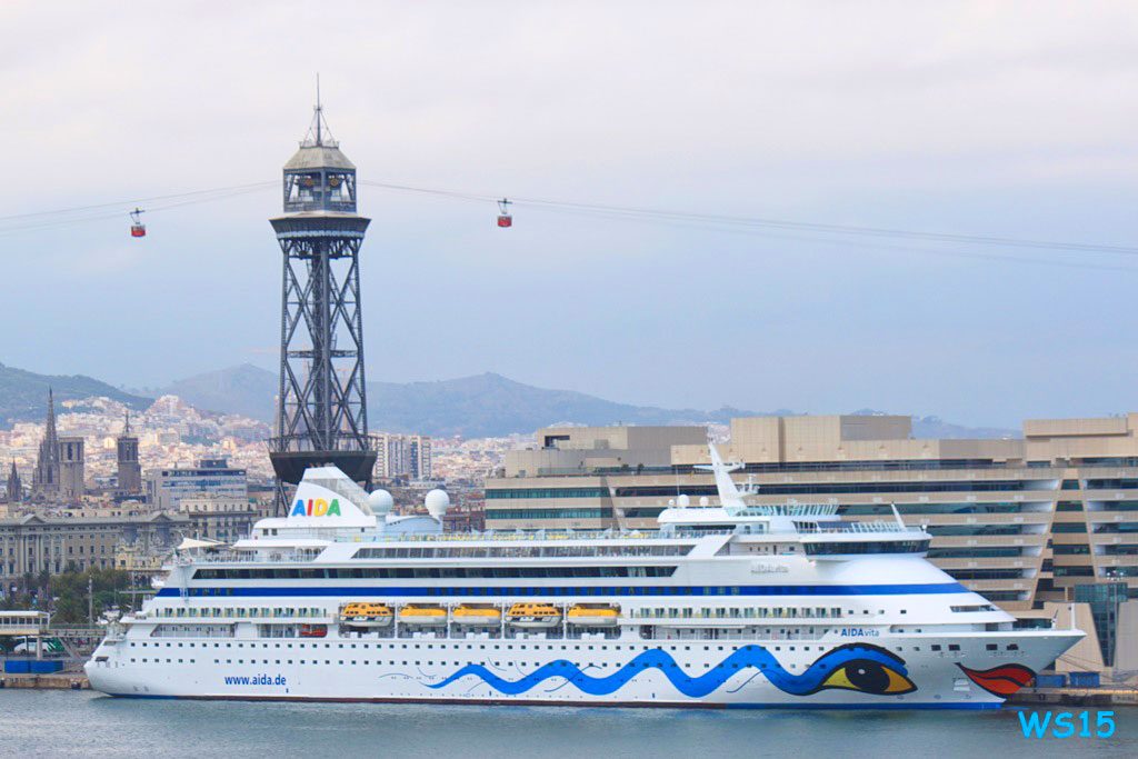 Kreuzfahrtterminal Barcelona Aida